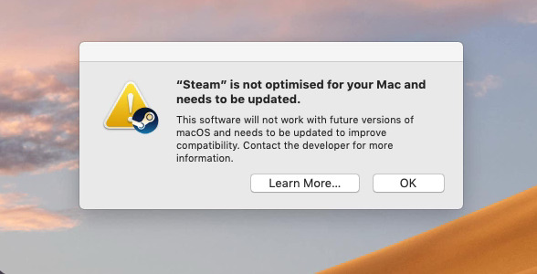 steam for mac ox